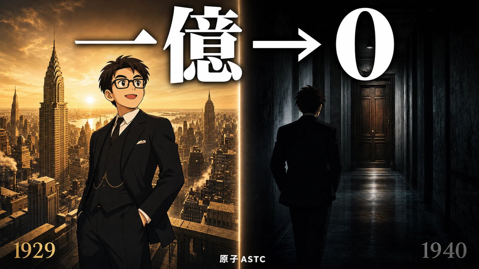 投機之王李佛摩示意圖：從1929年淨賺約一億美元的巔峰，到1934年破產、最終吞槍自盡的天才交易者